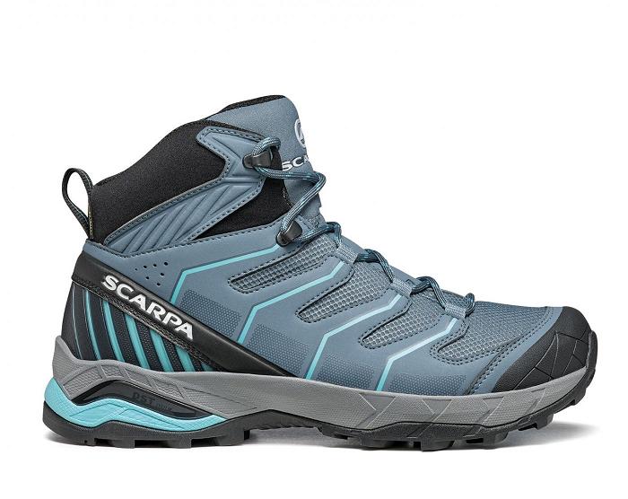 Scarpa Maverick Mid Gtx Női Túrabakancs Fekete Kék MH8649570